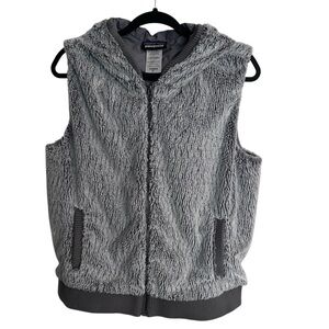 Patagonia Feather Gray Conejo Full Zip Hoodie Vest Size XL